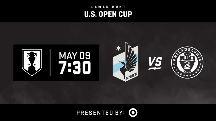 US Open Cup - MINvPHI Graphic