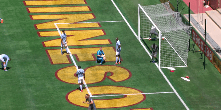 Weekly Recap: Memorial Day Weekend Edition - SKC players stand dumbfounded after MNUFC scores.