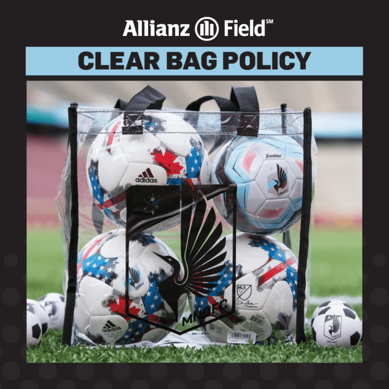 Game Guide: Open Cup, MNUFC vs. Sporting KC - CLEAR BAG